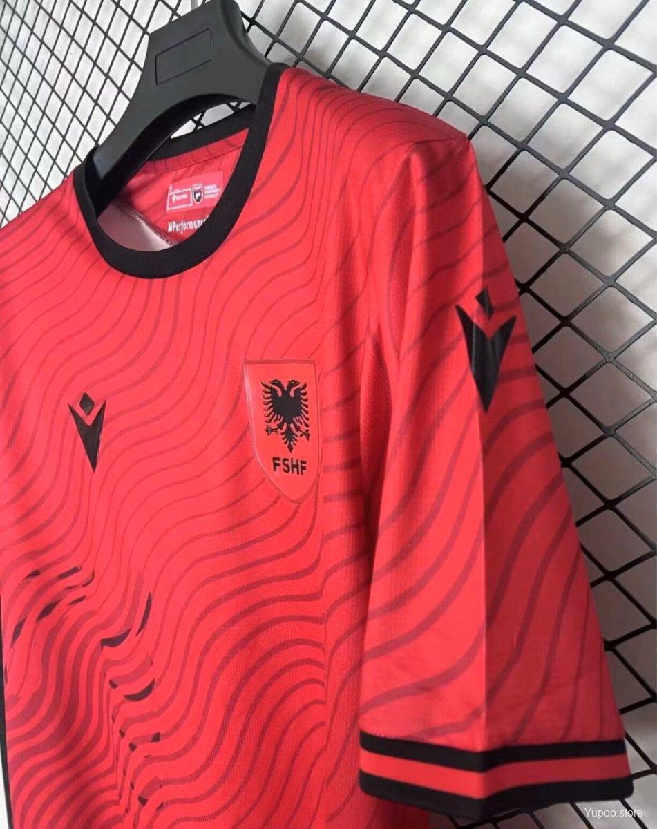 2026 Albania home Football Shirt FAN VERSION
