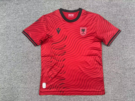 2026 Albania home Football Shirt FAN VERSION
