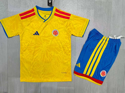 COLOMBIA WORLD CUP HOME KIT KIDS
