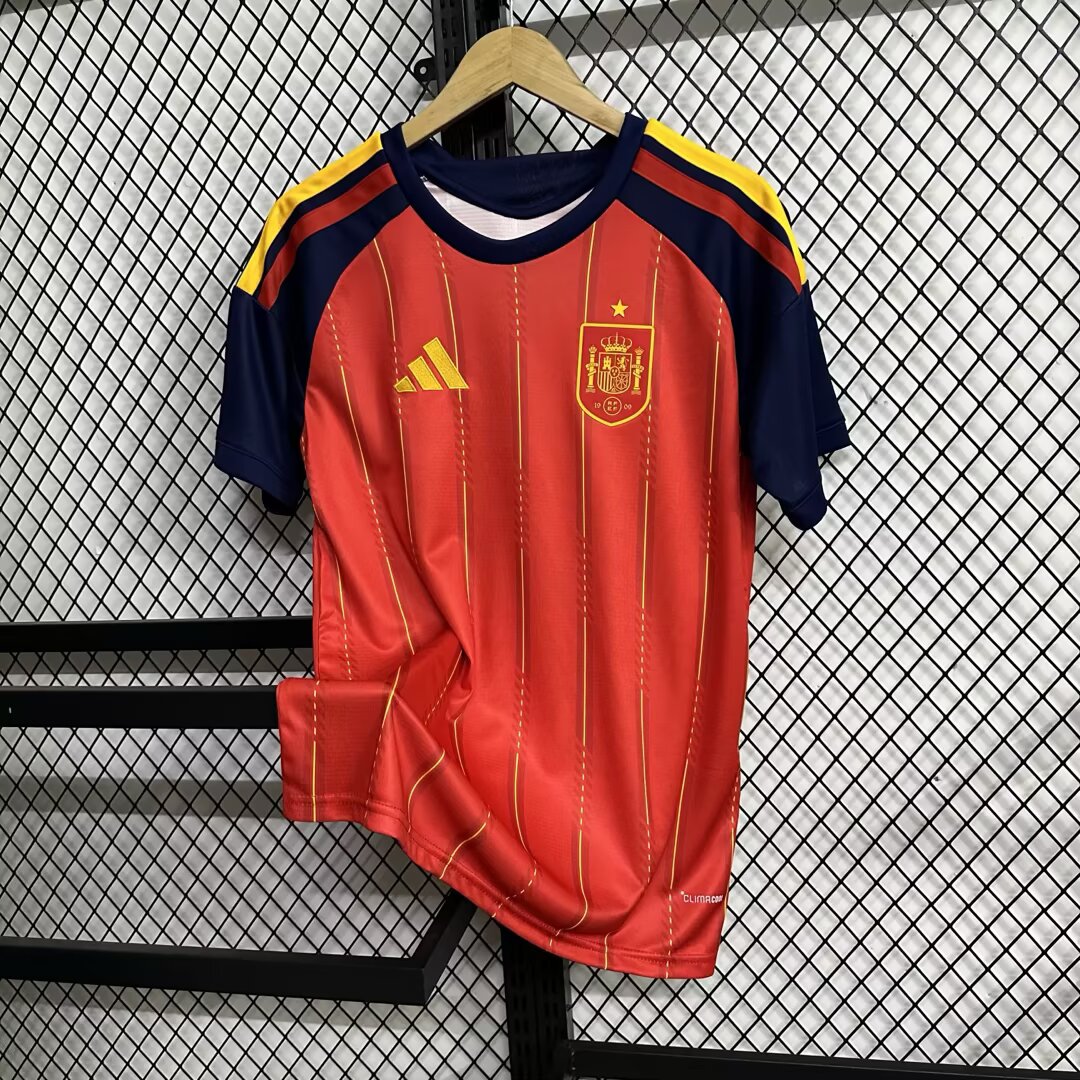 2026 Spain HOME Football Shirt FAN VERSION